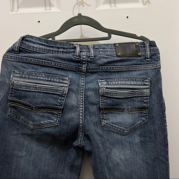 BUFFALO DAVID BITTON DRIVEN STRAIGHT JEANS Sz 16 - Picture 2 of 5